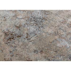 พรมขนสัตว์และไหมไผ่ถักมือสีเบจและสีน้ำตาล รุ่น Unstring Srb(705) สำหรับห้องนั่งเล่นและห้องนอนวัยรุ่น ลายแบบนามธรรม - Product Image 3