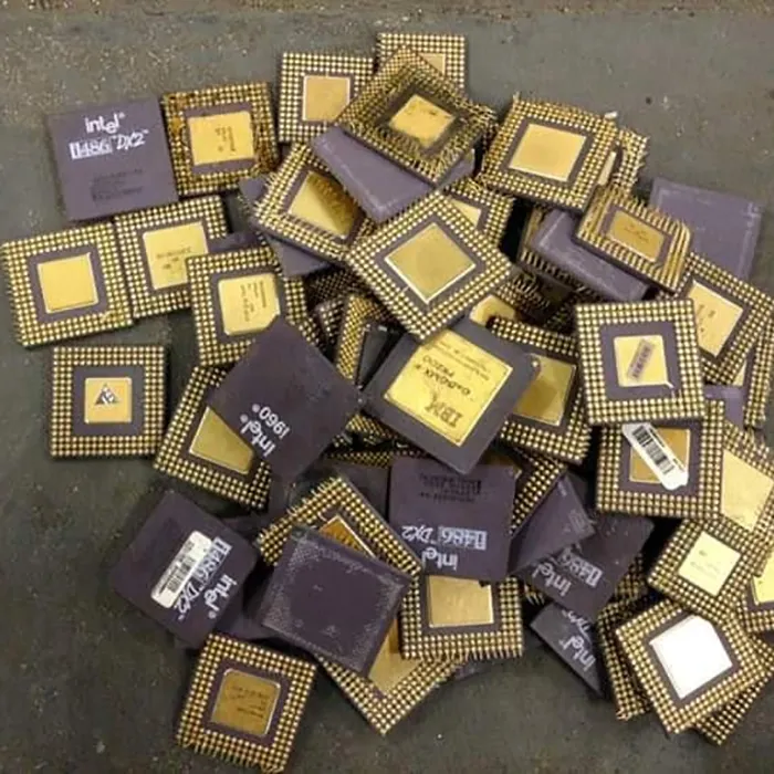 HIGH YIELD GOLD RECOVERY CPU CERAMIC PROCESSOR SCRAPS/Keramik-CPU-Schrott/COMPUTER-Schrott