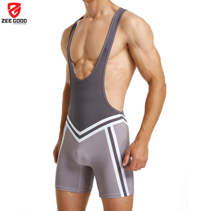 Customizable Durable Adult <b>Wrestling</b> <b>Singlet</b> with Front Logo Digital Printing Wholesale Weightlifting Uniforms - Product Image 2