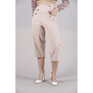 Pantalones Holgados para Mujer con Botones Decorativos y Bolsillos en Forma de L - Venta al por Mayor - Product Image 5
