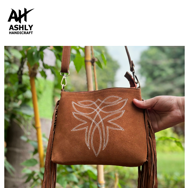 Stylish Suede Fringe Bags - Women's Crossbody Handbags