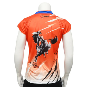 Camiseta de Voleibol Personalizada con Logotipo, Impresión Digital, Poliéster, Secado Rápido, Corte Regular, Antibacteriana, Sin Mangas, Ajustable - Product Image 3