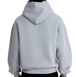 Suéter Esencial Térmico de Invierno de Alta Calidad, 100% Algodón, Liso, Teñido, Grueso, Holgado, con Logotipo Personalizado Estampado para Hombre - Product Image 3