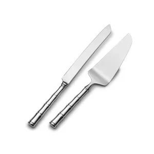 Serveur à gâteau floral en forme de tulipe, outil de service de dessert en métal doré de qualité supérieure pour les événements de mariage et de réception - Product Image 3