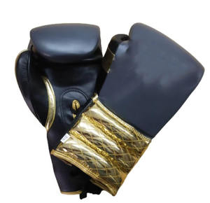 Guantes de boxeo de cuero PU de sparring Guantes de MMA de entrenamiento profesional más vendidos Guantes de boxeo de calidad premium a la venta - Product Image 4