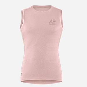 KATOROS Camiseta deportiva de manga corta para hombre, transpirable, de secado rápido, de licra/poliéster/malla, camiseta sin mangas para ciclismo, color rosa - Product Image 1