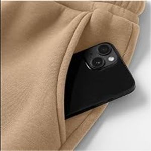 Sudadera deportiva transpirable de algodón sólido informal para hombre con logotipo personalizado, pantalones de chándal y Sudadera con capucha, conjunto de 2 piezas - Product Image 5