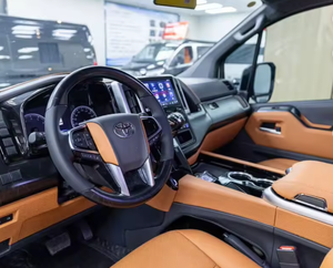 LISTO PARA ENVIAR Minibús VIP de Lujo 2025-2026--Motor Diésel/Gasolina Metálico, Volante a la Izquierda, Transmisión Automática de Cuero - Product Image 2