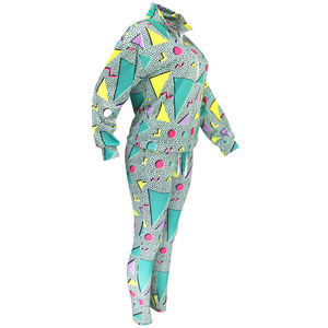 Venta caliente chándales impresos por sublimación para mujer nuevo estilo Casual deportes tela suave chándal sublimado para mujer con estilo - Product Image 3