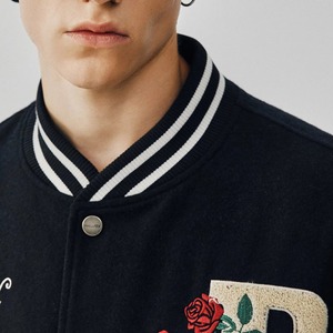 Veste de survêtement de qualité supérieure, tissu de qualité supérieure, manches en laine et en cuir, service OEM, dernier design 2025 - Product Image 6