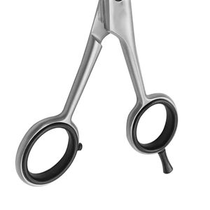 Tijeras de Peluquería de Acero Inoxidable con Mango Largo para Diestros, 28 Dientes, Hojas de Acero Inoxidable 4Cr13 para Uso en Salón, Alta Calidad - Product Image 6