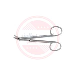 Tijeras de corte de alambre Cuchillas curvas profesionales de acero inoxidable Tijeras quirúrgicas de vendaje - Product Image 3