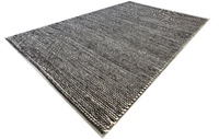 Tapis en laine naturelle non teinte, antidérapant, durable et tendance, grande taille, tissé à la main, style moderne, à poils plats, pour salle de prière élégante ou porte.