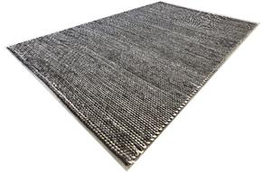 Tapis en laine naturelle non teint à la mode grande taille tissé à la main Style moderne Pile plate pour les intérieurs de porte de salle de prière chic - Product Image 2