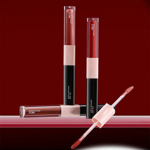 Brillant à lèvres à double extrémité Double texture Finition mate et <span class=keywords><strong>miroir</strong></span> Application douce et soyeuse - Product Image 2