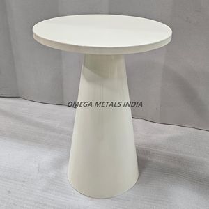 Mesa de centro de cono blanco de alta calidad, muebles elegantes y versátiles para salas de estar modernas, espacios de trabajo y decoración del hogar - Product Image 5