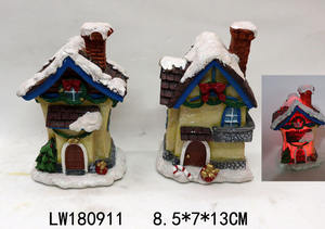 Figuras Decorativas Rústicas de Papá Noel <span class=keywords><strong>en</strong></span> <span class=keywords><strong>el</strong></span> <span class=keywords><strong>Techo</strong></span> de una Casa, Artesanía de Resina Decorativa para <span class=keywords><strong>el</strong></span> Hogar, Adornos Festivos Navideños - Product Image 2