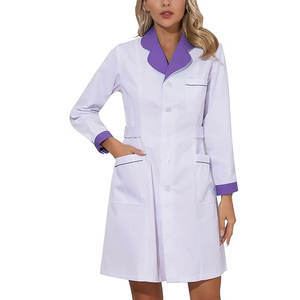 Dentiste hôpital vêtements de travail scientifiques classique couleur différente femmes blouse de laboratoire pour laboratoire médical - Product Image 1