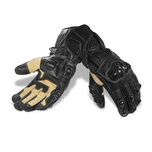 Gants de moto de course pour hommes de haute qualité, doigts entiers, design personnalisé, nouveau style, cuir véritable, thermique, service OEM - Product Image 1