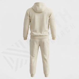 Soft Fabric Men Tracksuit Featuring Ribbed Cuffs Front Zipper Tapered Pants Designed Gym Training <b>Travel</b> Athletic Fitness <b>Wear</b> - Product Image 2