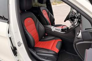 Mercedes-AMG GLC 63 2021 d'occasion en bon état, 1 propriétaire, 469 ch, V8 biturbo, transmission intégrale, Designo Diamond White - Product Image 5