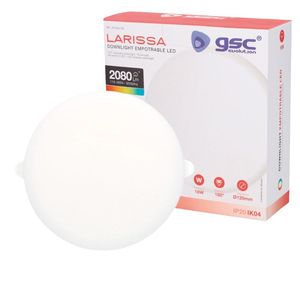 Faretto LED da incasso Larissa, bianco, CCT 18W 2080Lm (GSC 201000108) - Product Image 2