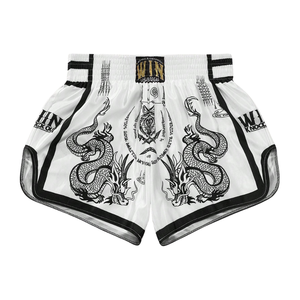 ผู้ผลิตชุดมวยไทยแบบกำหนดเอง OEM กางเกงคิกบ็อกซิ่งคุณภาพพรีเมียม กางเกง MMA สำหรับการต่อสู้ พร้อมโลโก้ด้านหน้าแบบซับลิเมชั่น อุปกรณ์ศิลปะการต่อสู้ - Product Image 1