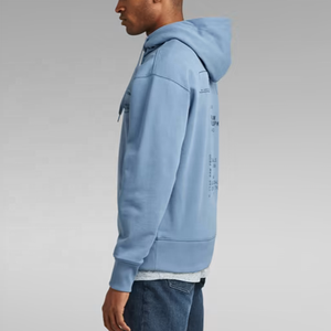 เสื้อฮู้ดผู้ชายลายสตรีทแวร์มีฮู้ดพิมพ์ลายใหญ่ด้านหลังออกแบบได้ตามต้องการ - Product Image 2