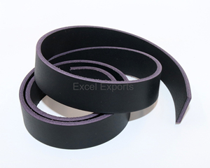 Sangles en cuir véritable pour bijoux, 2 mm d'épaisseur, 20 mm et 25 mm de large, plates, différentes couleurs, Excel Exports India, modèle 155A - Product Image 4