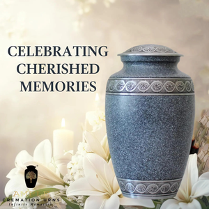 Urnas de cremación Premium de metal Tamaño grande para adultos A prueba de fugas Aluminio grabable - Product Image 5