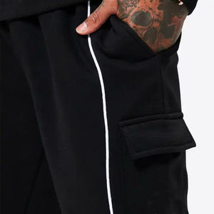 2025 nouveauté OEM fabricant personnalisé ensemble de survêtement pour hommes sport entraînement Jogging entraînement Logo personnalisé survêtement pour homme - Product Image 4