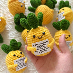 Muñecos de Animales Creativos Hechos a Mano al por Mayor - Adornos de Frutas Positivas para Apoyo Emocional y Regalos - Product Image 3