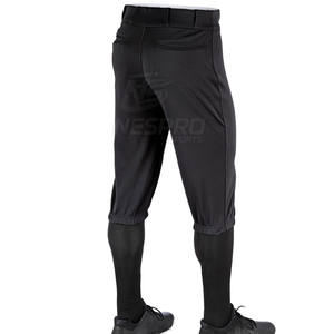 Pantalón de béisbol transpirable de secado rápido para hombre, cómodo, con botones, Color sólido, 100% poliéster, personalizable - Product Image 2