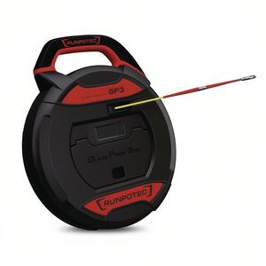 Dispositif de tirage de câbles RUNPOTEC GF3, longueur de la bande de 30 m, rayon de courbure de 38 mm, sans compteur de mètres, pour la gestion des câbles et les accessoires - Product Image 3