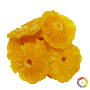 Anneaux d'ananas séchés Snack sucré naturel Fruit tropical pour l'exportation Emballage en vrac Tranches d'ananas séchés doux Snack moelleux - Product Image 1