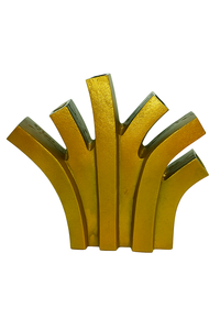 แจกันดอกไม้ทำด้วยมือตกแต่งสีทองสไตล์คลาสสิกทนสนิมเป็นตัวเลือกที่สมบูรณ์แบบสำหรับการตกแต่งบ้านที่หรูหรา - Product Image 2