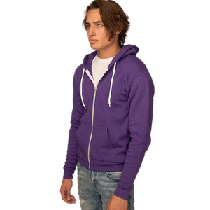 3150สำหรับทุกเพศเสื้อฮู้ดมีซิปแบบเต็มตัวผ้าฟลีซทำจากผ้าแคนวาสสำหรับทั้งชายและหญิง - Product Image 3