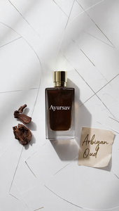 Arbiyan Oud Attar par Ayursav Premium Huile de parfum longue durée Luxe Arabe Boisé Fumé Ambre Oriental Parfum Unisexe - Product Image 3