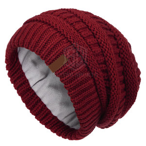 Gorro de Invierno Unisex de Lana y Algodón Suave de Alta Calidad, Bordado a Mano, Estilo Urbano, Transpirable e Impermeable con Logotipo Personalizado - Product Image 1