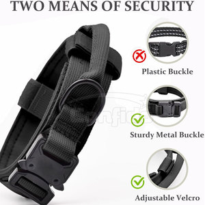 Collar Reflectante para Mascotas con Correa Ajustable y Hebilla Segura, para Paseos Nocturnos, Entrenamiento y Uso Diario, Accesorios de Seguridad para Mascotas - Product Image 4