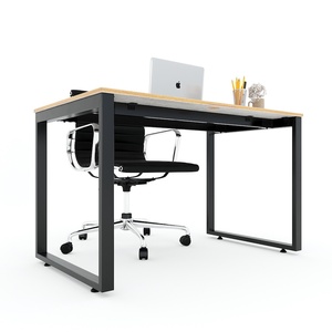 Rectangular Plywood <b>Desk</b> HBRT045 120x70cm Minimalist Modern Design <b>Foldable</b> <b>Office</b> Manager <b>Desk</b> for <b>Office</b> or Hospital Use - Product Image 4