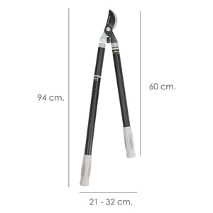 Forbici da Potatura Professionali in Acciaio Telescopiche a 2 Mani - Product Image 2