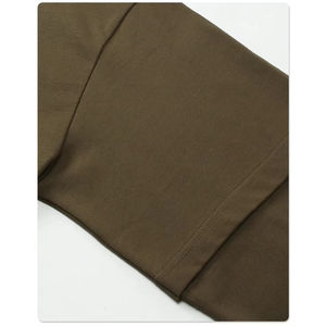 Camiseta holgada Unisex de tendencia superior a precio barato, camisetas sólidas de dos piezas con estampado de algodón 100% personalizado para hombre - Product Image 6