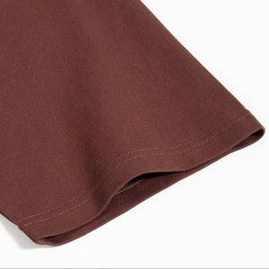 เสื้อยืดคอกลมคอกลมสำหรับผู้ชายผ้าคอตตอน100% แห้งเร็วระบายอากาศได้ดีน้ำหนักมากแบบลำลองด้านหน้า300กรัม - Product Image 5