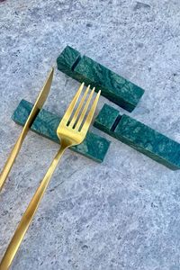 ที่วางช้อนส้อมหินอ่อนคุณภาพสูงสำหรับร้านอาหารหรูให้สไตล์การกลั่นและความทนทานในระยะยาว - Product Image 4