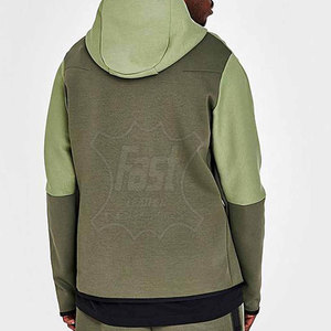 Sweats à capuche pour hommes de haute qualité, 100% coton, fermeture éclair, faible MOQ, sweats à capuche tendance - Product Image 3