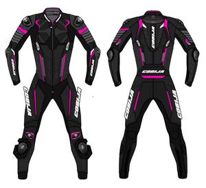 Combinaison de course de moto personnalisée - Matériel textile, design personnalisé, équipement de protection, vêtements de course de moto, sécurité à grande vitesse - Product Image 5