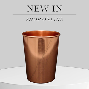 100% verres en métal pur cuivre écologique polyvalent servant de l'eau verre miroir polonais verres de qualité alimentaire pour boire - Product Image 3