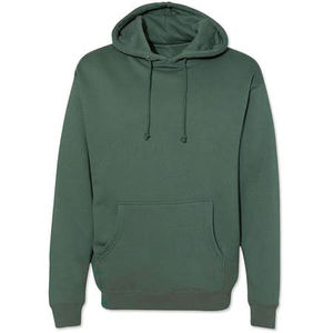 เสื้อฮู้ดแบบสวมศีรษะของผู้ชายผ้าฝ้าย100% 450GSM โลโก้กำหนดเองเสื้อครอปที่เปิดไหล่โอเวอร์ไซส์สำหรับฤดูหนาว - Product Image 1