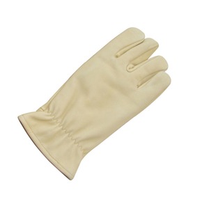 ถุงมือขับรถหนังสำหรับงานหนักถุงมือทำงานหนังวัวถุงมือป้องกันสำหรับงานอุตสาหกรรม - Product Image 4